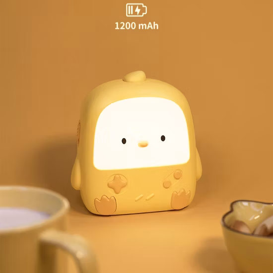 Großhandel Schaltersteuerung Dimmbar Timer Cartoon Baby Niedlich Spiel Huhn Neben Lampe