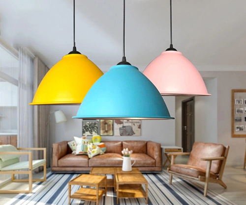 Modern North Europe Pendant Lamp with Silicone for Six Colors