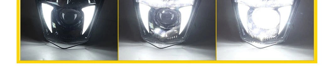 Motorcycle Headlight Dirt Bike Headlight LED Head Lamp Enduro Dirt Pit Bike