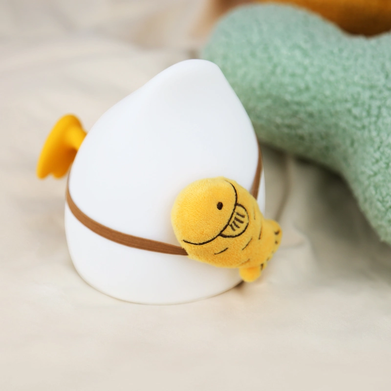 Silicone LED Funny Duck Phone Holder Night Light