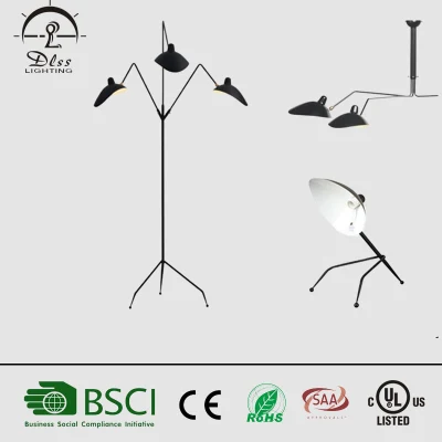 Creat Design Newst Branch Three Tripod Iron Duck Living Room Decorate Stehlampe