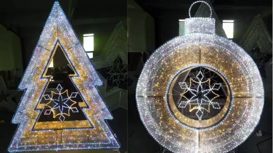 3D-LED-Weihnachtslicht aus Acryl mit Donal-Enten-Motiv