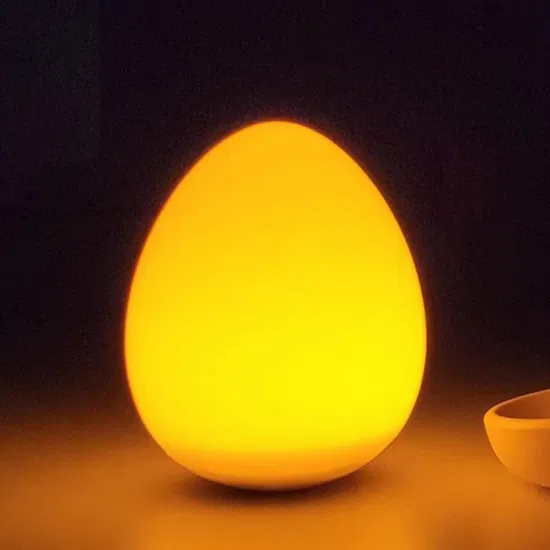 Touch Sensor Eierschale Huhn Nachtlicht für Kinder Eggy Schlafen Niedliche Freundschaft Schöne LED Lampe für Kind Baby