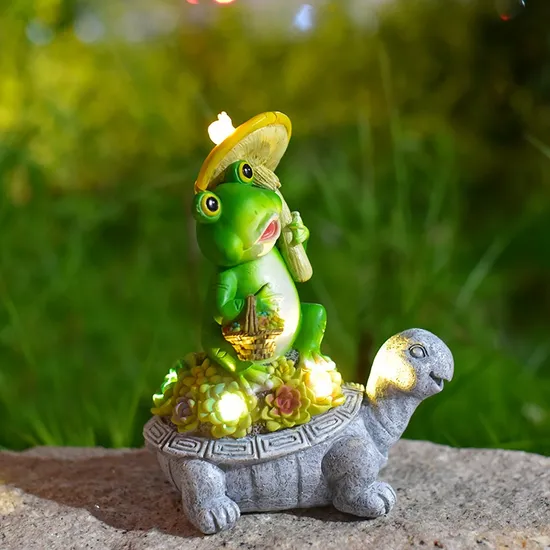 Frosch-Solarleuchten
